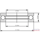 51216 (80x115x28) LPK csapágy