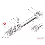 MTZ kardán csavar M 8x1-25