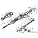 MTZ kardán csavar M10x1-28 + anya