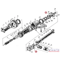 MTZ kardán csavar M10x1-28 + anya