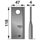 Kaszapenge 118x47x4 DN-19 bal