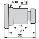 Kaszapengetartó csap Lely