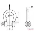 Emelő kengyel  M28 (Omega)