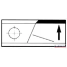 Kaszapenge 123x45x4 DN-18,25 bal