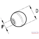 Hidraulika kar gomb M 6-DN25