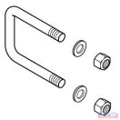 Kengyel  80x 80 DN16 komplett