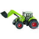 Claas Axion 850 homlokrakodós traktor billenős Fliegl pótkocsival Siku 