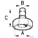 Armatúra 1" DN-16 műanyagból