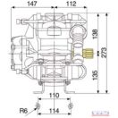 Permetező membránszivattyú 117 l/perc (BP125K)