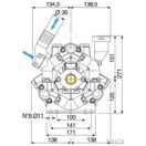 Permetező membránszivattyú  68 l/perc (BP75)