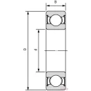 61906 2RS (30x47x9)  csapágy