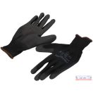 Védőkesztyű szerelő gumírozott (fekete)
