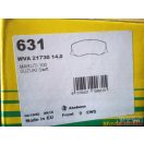 Brake pad Royal Brake WVA 21730 14.0