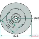 DEUTZ-FAHR Csúszótányér