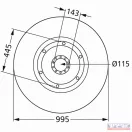 DEUTZ-FAHR csúszótányér (647ET049F)