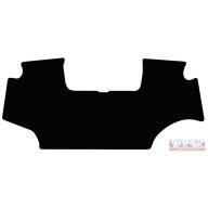 Fekete velúr lábszőnyeg