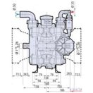 Permetező membránszivattyú 182 l/perc (AR185BP C/C)