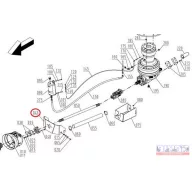 Strautmann kardántengely tartólemez