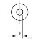 Csavar   6x 16 BKNY, LF