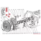 MTZ kuplung fedlap 80 ORIGINAL