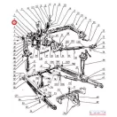 MTZ emelőtengely persely (60x70x60)