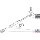 CNH Alsó függesztőkar oldalstabilizátor (5189644, 5184540, 47123374)