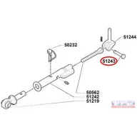   CNH Alsó függesztőkar oldalstabilizátor csapszeg (47134675)