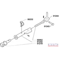   CNH Alsó függesztőkar oldalstabilizátor (47133794, 71802777)