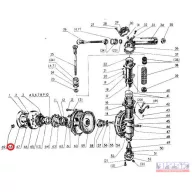 MTZ-82 tengelycsonk 5 csavaros