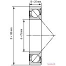 7215 (75x130x25) csapágy