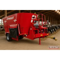   Trioliet Solomix 2-2000 ZK használt takarmány keverő és kiosztó kocsi