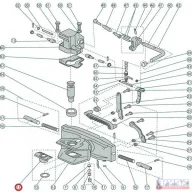 Vonófej vezetőhüvely DN-38 csapszeghez