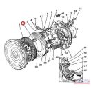 MTZ nyomólap új típusú / 6 füles /