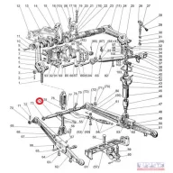 MTZ vonótengely 1025,1221