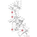 MTZ gázrudazat háromszög csatlakozó