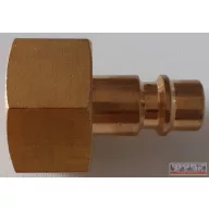 Gyorscsatlakozó dugó 1/4" belső menetes / LEVEGŐ / 