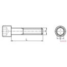 Csavar   8x220 BKNY, RM, 12,9