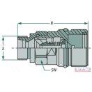CVV08 csatlakozóaljzat  Faster 1/2 BSP
