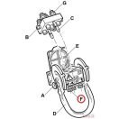 Multi gyorscsatlakozó hüvely DN-10, M22x1,5