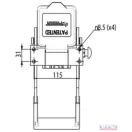 Multi gyorscsatlakozó CNH traktorokhoz (84434997)