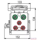 Multi gyorscsatlakozó CNH traktorokhoz (84434997)