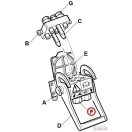 Multi gyorscsatlakozó hüvely DN-10, 3/4"UNF