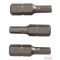 Bit fej HEX4x25 mm  3 db-os