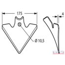 Kapalap lúdtalp rugósk. 175 mm