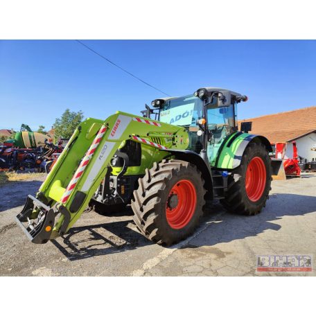 Claas Arion 450 + FL120 használt traktor