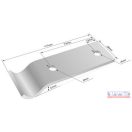 Pótkocsi oldalfal ajtózár (oldalkapocs) 215x48