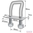 Kengyel  38x 84 DN12 hajlított