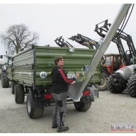 Gabonakihordó csiga 3m Fliegl 