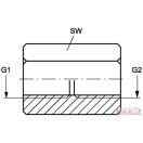 Közcsavar  12x1,5 BB Fix