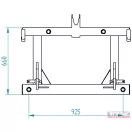 Bálatüske "Combi" 1000mm Fliegl